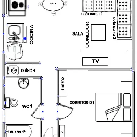 Сasa de vacaciones Casita Tranquila *